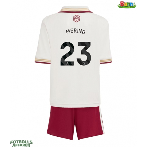 Arsenal Mikel Merino #23 Tredjeställ Barn 2025-26 Kortärmad (+ Korta byxor)